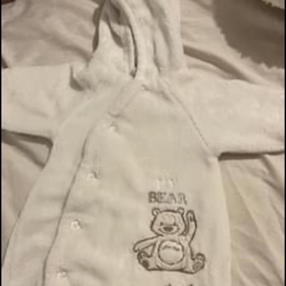 Size 0 month winter suit